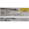 Pentel Refill Ink for BL57/BL77 EnerGel Liquid Gel Pen, 0.7mm, Metal Tip, Green Ink, Box of 12 (LR7-D-12)(Yellow)