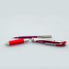 Pentel Refill Ink for EnerGel RTX Retractable Gel Pen Extra Fine Point Needle Tip, 12 Pack, 0.3mm, Red (LRN3-B)(Red Pen)