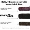 Pentel Refill for EnerGel RTX, EnerGel Deluxe, Metal Tip, Bold Point, Violet Ink, Box of 12 (LR10-V-12)(Blue)
