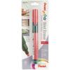 Pentel Arts Wet Erase Chalk Marker, Chisel Tip, Orange Ink, Box of 12 (SMW26-F)(Red)