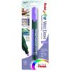 Pentel Arts Wet Erase Chalk Marker, Chisel Tip, Orange Ink, Box of 12 (SMW26-F)(Violet)