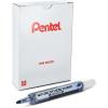 Pentel Markathon Pump Dry Erase Marker, Chisel Tip, Assorted Colors, 4 Pack with Eraser (MWL6SXBP4MKIT)(Blue)
