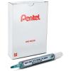 Pentel Markathon Pump Dry Erase Marker, Chisel Tip, Assorted Colors, 4 Pack with Eraser (MWL6SXBP4MKIT)(Green)