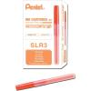 Pentel Refill For Handy-Line S Highlighter, Light Green Ink, Box of 12 (SLR3-K)(Orange)