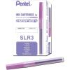 Pentel Refill For Handy-Line S Highlighter, Violet Ink, Box of 12 (SLR3-V)