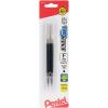 Pentel Refill Ink, For ENER-GEL & Lancelot Gel Pen, 0.7mm Metal Tip, Medium, Red Ink, Pack of 2 (LR7BP2B)(Black)