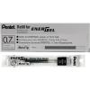 Pentel Refill Ink for BL57/BL77 EnerGel Liquid Gel Pen, 0.7mm, Metal Tip, Green Ink, Box of 12 (LR7-D-12)(Black)