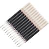 Pentel Refill Ink for EnerGel Liquid Gel Pen, (0.7mm), Medium Line, Crimson Black Ink, Box of 12 Refills (LR7-BA)(Bordeaux Black)