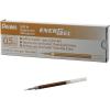 Pentel Refill Ink for EnerGel Pen Needle Tip, Fine, 12 Pack, 0.5mm, Sky Blue (LRN5-S)(Orange Pen)
