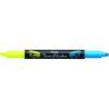 Pentel Twin Checker Dual-tip Highlighter, Chisel Tip, Assorted Colors, Pack of 4 (SLW8BP4M)(Yellow/Blue)