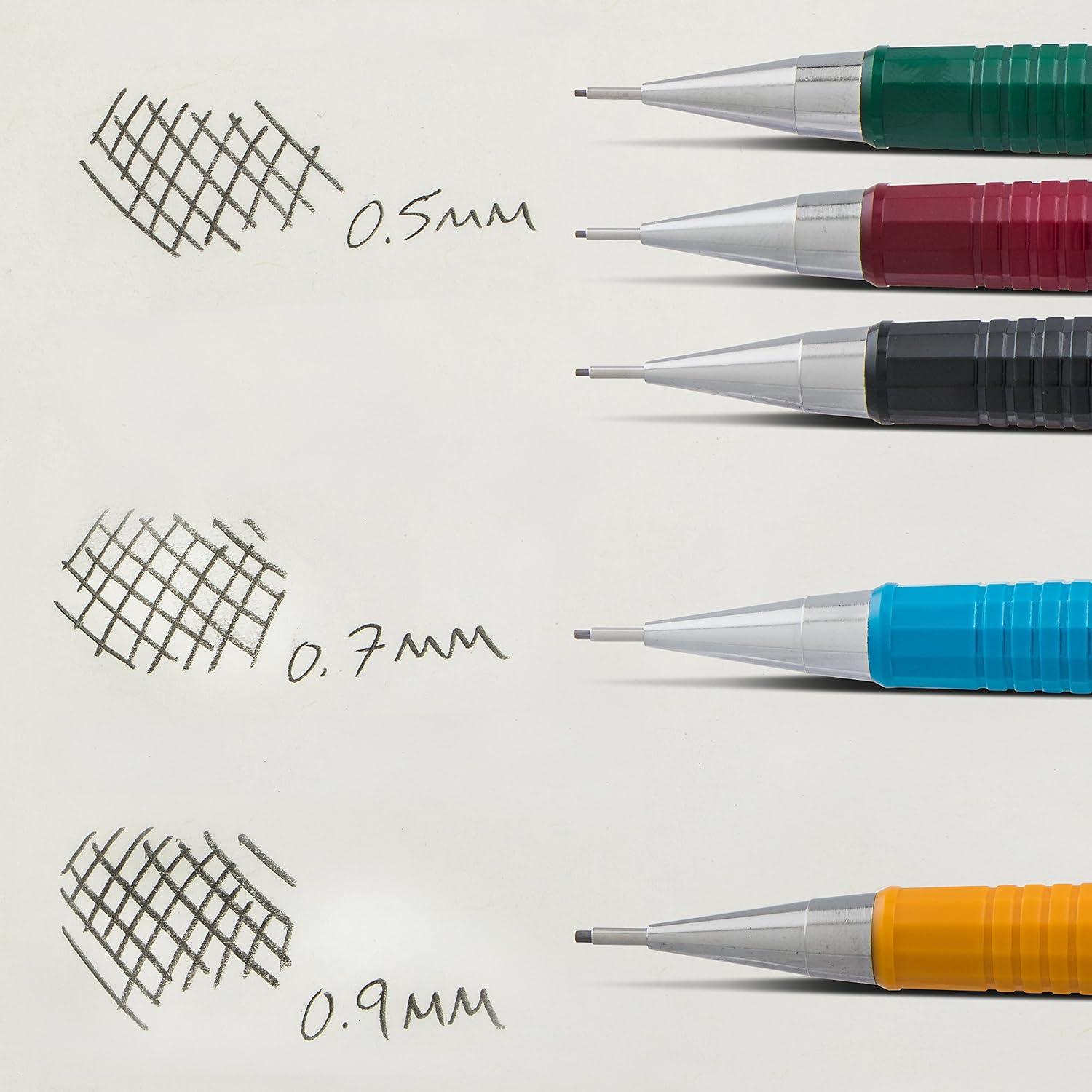 imagePentel P205BP2K6 Sharp Mechanical Drafting Pencil 05 mm Black Barrel 2Pack