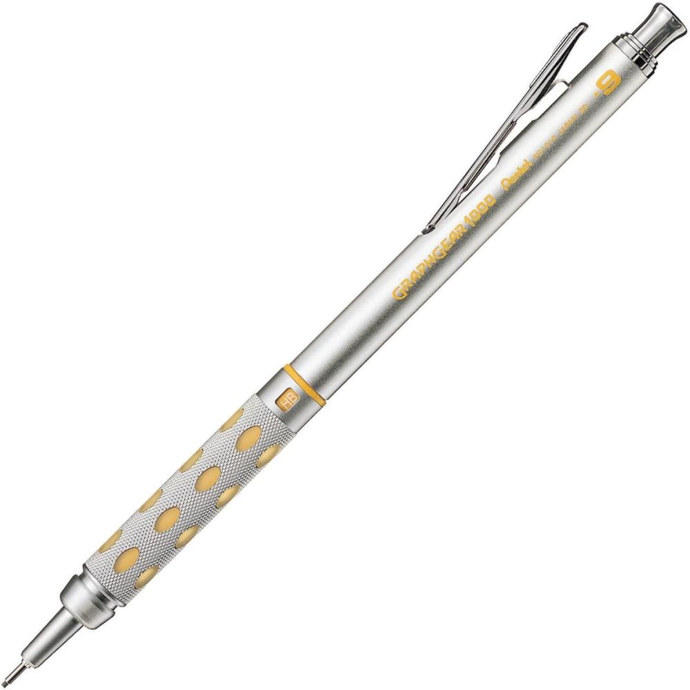 imagePentel GraphGear 1000 Automatic Drafting Pencil 03mm Black Accents 1 Each PG1013G1 Pencil with Erasers