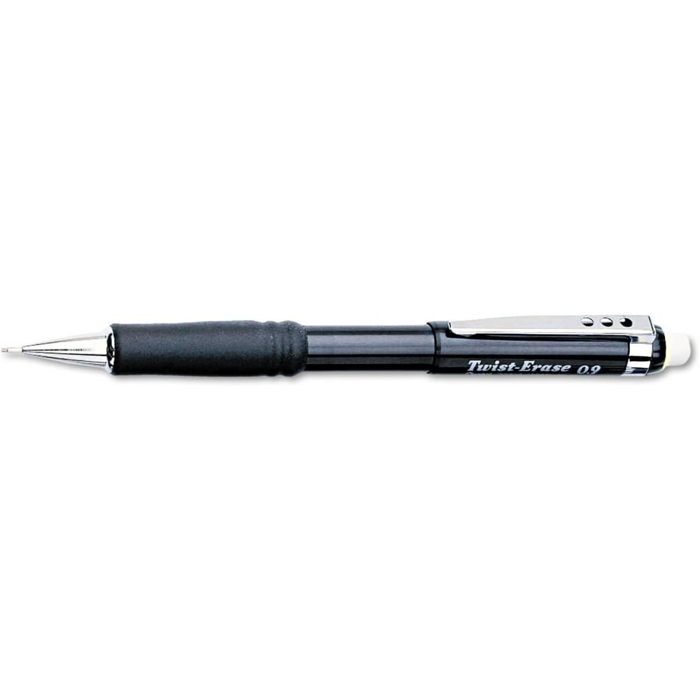 imagePentel QE519A TwistErase III Mechanical Pencil 09 mm Black Barrel1