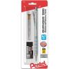 Pentel GraphGear 1000 Automatic Drafting Pencil (0.7mm), with Eraser Refills, 1-Pk (PG1017EBP)