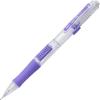 Pentel QUICK CLICK Mechanical Pencil (0.7mm), Black Barrel, Box of 12 Pencils (PD217A)(Violet)