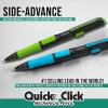 Pentel Quick Click POP Mechanical Pencil, (0.7mm), Includes Refill Lead and Erasers, Pack of 8 Pencils (PD217LEBP8)