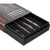 Pentel Sharp Mechanical Pencil, Limited Edition Kimono Colors Box Set, 0.3mm, 0.5mm, 0.7mm, 0.9mm Point Sizes Included, (P200JPBXSET)(Graphite Gray)