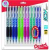 Pentel Icy Razzle-Dazzle Mechanical Pencil, (0.7mm), Assorted Barrels, Color May Vary, Pack of 12 (AL27RDBP12M)
