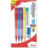 Pentel Twist-Erase Express Mechanical Pencil, (0.7mm), Medium Line, Assorted Fashion Colors, Pack of 5 (QE417FBP5M)(1 Count (Pack of 1))