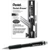 Pentel Twist-Erase III Mechanical Pencil ,0.5mm , Black Barrel, 12 Pack (QE515A)