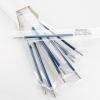 Pentel Arts Sparkle Pop Gel Pen Refill, (1.0mm), Bold Line, Silver-Light Silver Ink, Pack of 12 Refills (KF10-DZ)(Blue)