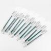 Pentel Arts Sparkle Pop Gel Pen Refill, (1.0mm), Bold Line, Silver-Light Silver Ink, Pack of 12 Refills (KF10-DZ)(Green)