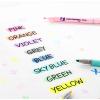 Pentel Illumina Flex Twin Tip Highlighter, Dual-Tip Marker Highlighter, Flex Tip and Chisel, 8 Asstorted Pastel Ink Colors, Pack of 8 (SLW11P-8E)