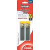 Pentel Super Hi-Polymer Lead Refill , 0.9 mm Thick, HB, 60 Pieces of Lead (C29BPHB2) , Gray