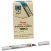 Pentel Super Hi-Polymer Lead 0.5 mm Mechanical Pencil, Fine, 2B, Box of 12 (C525-2B)(H)