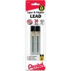 Pentel Super Hi-Polymer Lead Refill 0.2mm, Super Fine, HB, 12ct. Tubes, 2 Pack (C502BP2HB)
