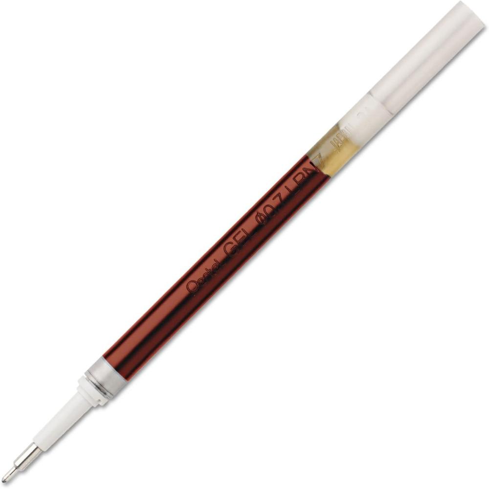 imagePentel LRN7A Refill for Pentel EnerGel Retractable Liquid Gel Pens Medium Black Ink 1 EachRed