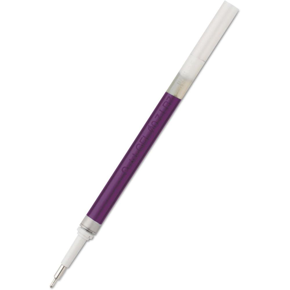 imagePentel LRN7A Refill for Pentel EnerGel Retractable Liquid Gel Pens Medium Black Ink 1 EachViolet