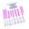 Pentel Refill Ink – For BLC35 EnerGel 3 & BLW355 EnerGel 2S, Black Ink, Pouch – LRN5H-A (Pack of 12)(Red)