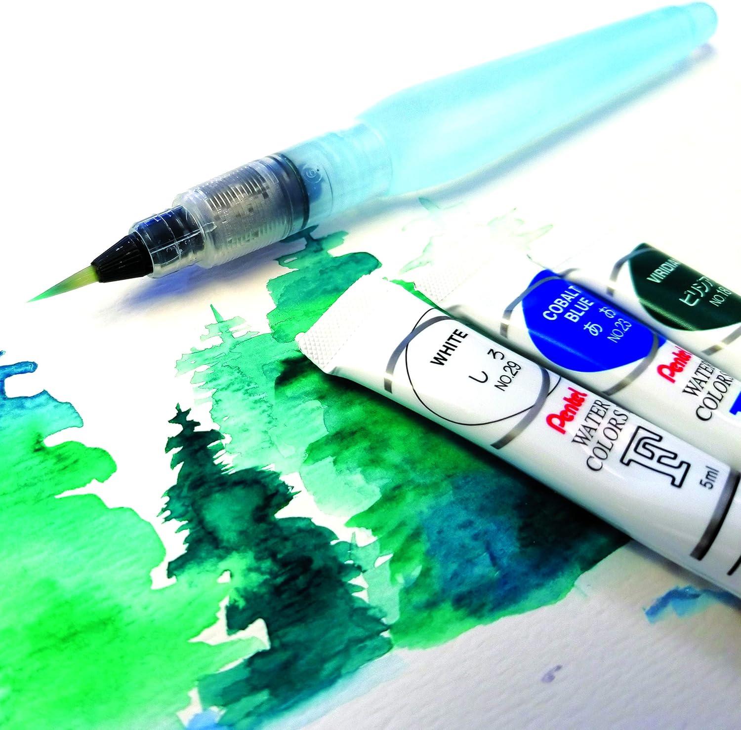 imagePentel Arts Water Colors Assorted Colors Pack of 18 WFRS18306 Fl Oz Pack of 1