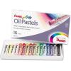 Pentel Arts Oil Pastels, 16 Color Set (PHN-16)(1 Count (Pack of 16))