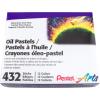 Pentel Arts Oil Pastels, 16 Color Set (PHN-16)(324 Count (Pack of 1))