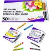 Pentel Arts Oil Pastels, 16 Color Set (PHN-16)(62 Count (Pack of 1))