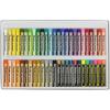 Pentel Arts Oil Pastels, Assorted colours, 1 pack of 25 sticks(1 Count (Pack of 50))