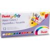 Pentel Arts Water Colors, Assorted Colors, Pack of 18 (WFRS-18)(12 Count (Pack of 1))