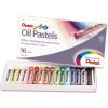 Pentel Arts Oil Pastels, 16 Color Set (PHN-16)(1 Count (Pack of 16))