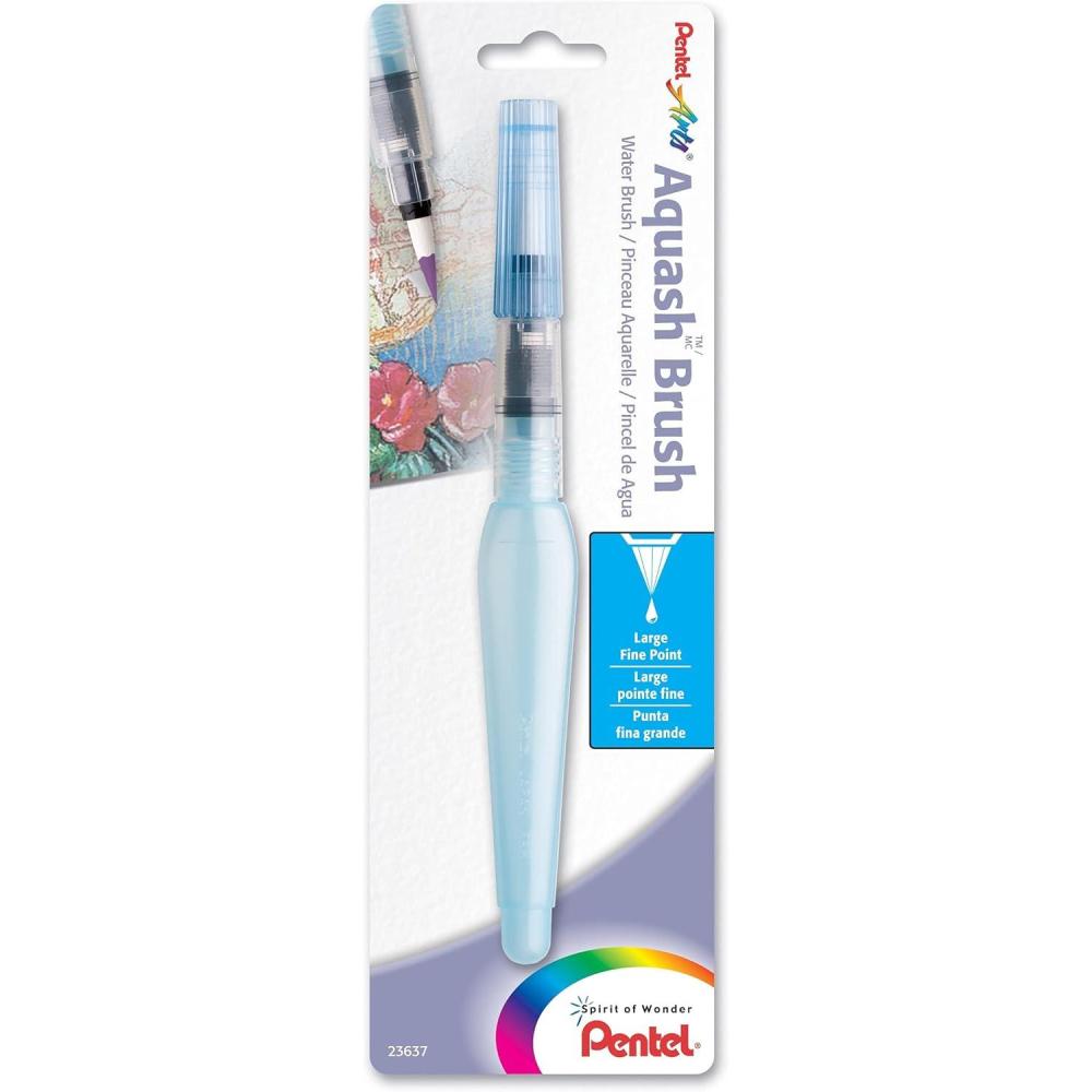 imagePentel Arts Color Water Brush Box Set BlackGraySepiaAquash GFLFRHBPLarge