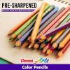Pentel Arts Color Pencils, Assorted Colors, 24 Pack (CB8-24)