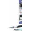 Pentel Arts Color Water Brush Box Set, Black/Gray/Sepia/Aquash (GFLFRHBP)(Box Gift Set)