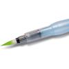 Pentel Arts Color Water Brush Box Set, Black/Gray/Sepia/Aquash (GFLFRHBP)(Fine)