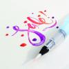 Pentel Arts Color Water Brush Box Set, Black/Gray/Sepia/Aquash (GFLFRHBP)(Medium)
