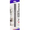 Pentel Arts Duo Point Flex Double Ended Brush, Black Ink, 1-Pack Carded (SFW34BPA)(Pentel Arts Duo Point Flex)