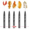 Pentel Arts Pointliner Drawing Pen, 0.8mm, Black Ink, Box of 12 Pens (S20P-8A)