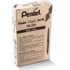 Pentel Arts Tradio Stylo Sketch Pen Refills, Black, Box of 12 (MLJ20-A)