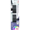 Pentel Arts Pocket Brush Refills, Black Ink, Pack of 6 (FP10BP6A)