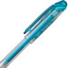 Pentel Arts Slicci 0.25 mm Extra Fine Gel Pen, Black Ink, 1 Pack (BG202BPA)(Baby Blue)
